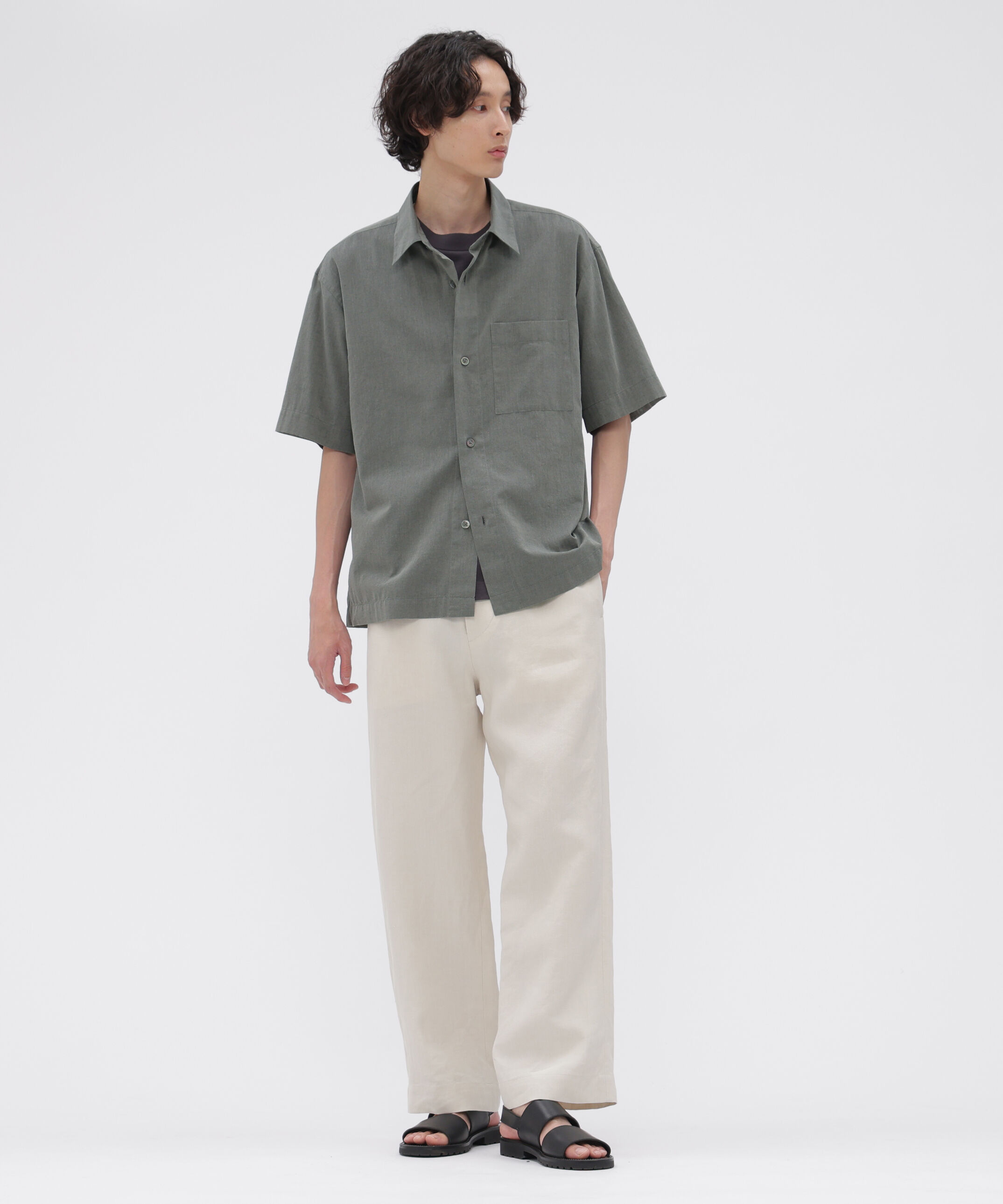 MARGARET HOWELL「COTTON WOOL VOILE SHIRT」|シャツ・ブラウス|