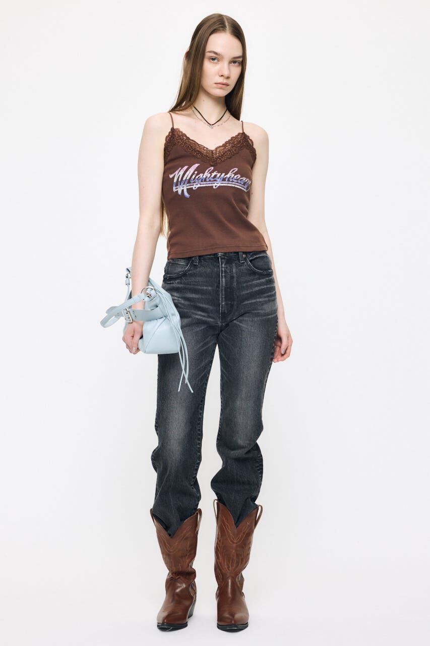 MOUSSY「RETRO FADE LACE キャミ」|キャミソール|