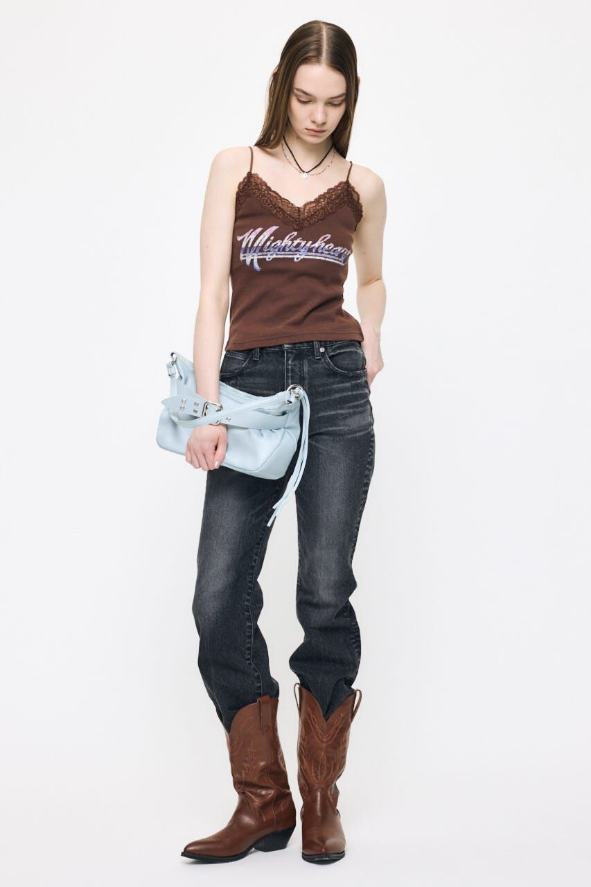 MOUSSY「RETRO FADE LACE キャミ」|キャミソール|