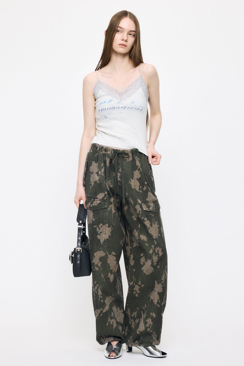 MOUSSY「RETRO FADE LACE キャミ」|キャミソール|