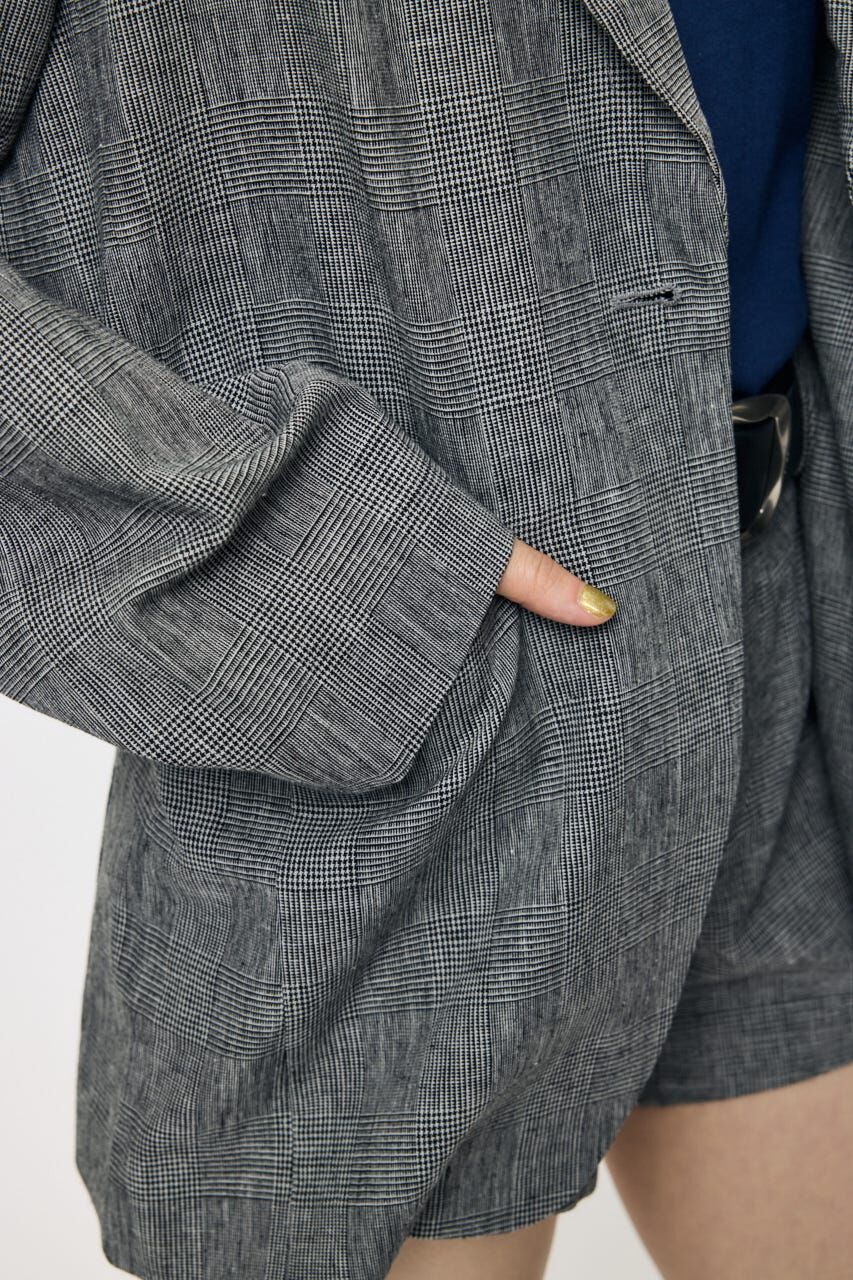 MOUSSY「LINEN BLEND OVERSIZED ジャケット」|その他|