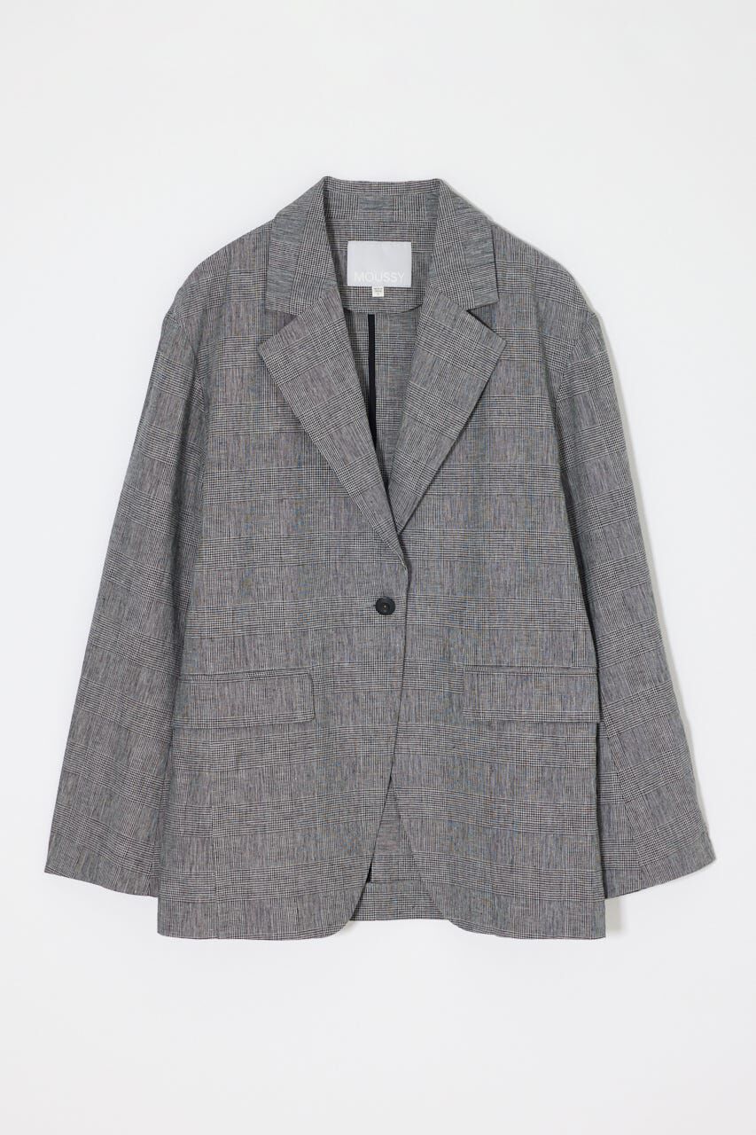 MOUSSY「LINEN BLEND OVERSIZED ジャケット」|その他|