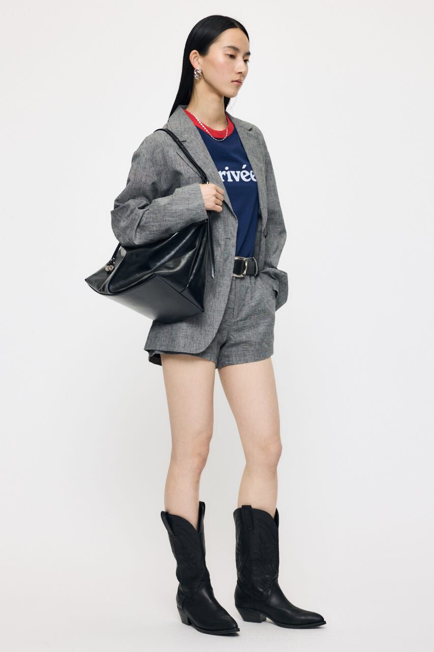 MOUSSY「LINEN BLEND OVERSIZED ジャケット」|その他|