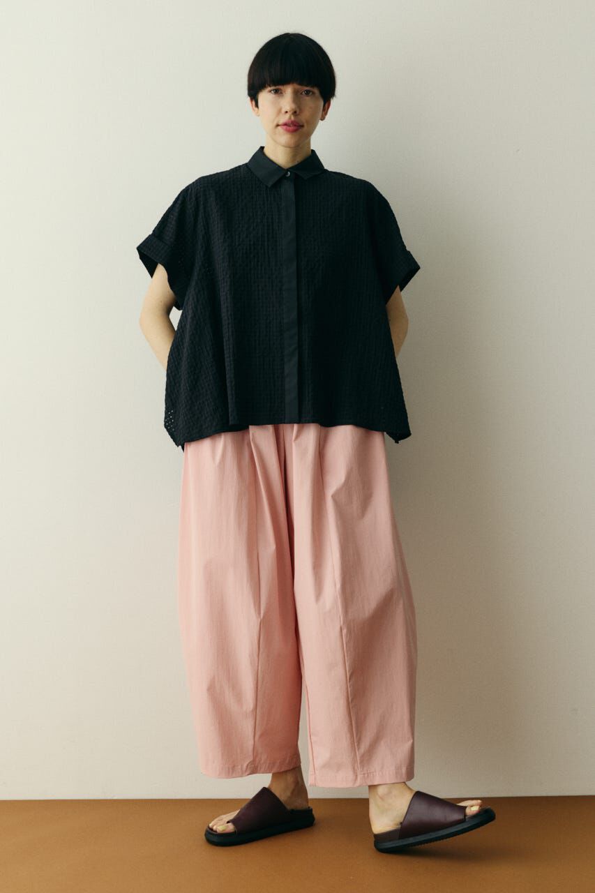 HeRIN.CYE「Many tuck cocoon pants」|その他|