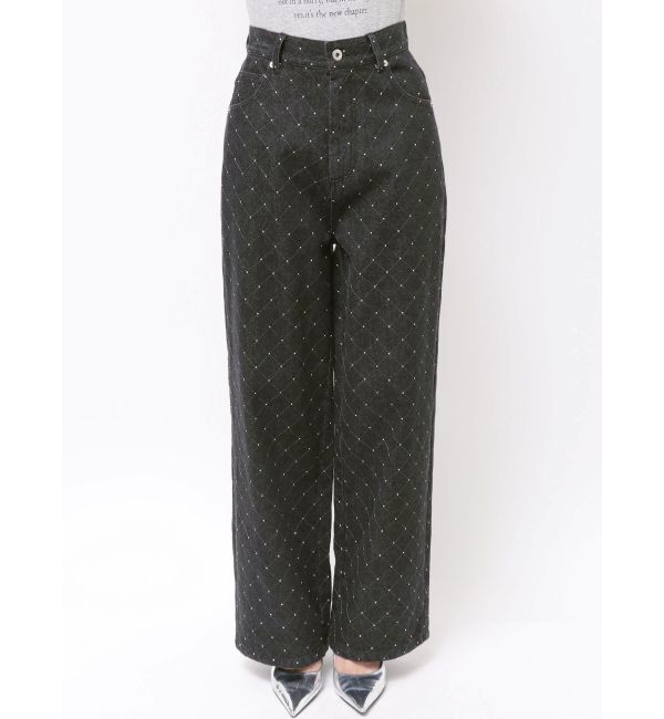 CALNAMUR「ダイヤステッチデニムパンツ」|その他|