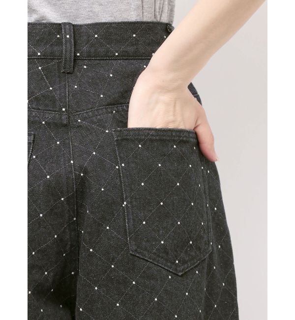 CALNAMUR「ダイヤステッチデニムパンツ」|その他|