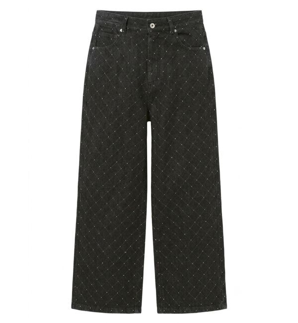 CALNAMUR「ダイヤステッチデニムパンツ」|その他|