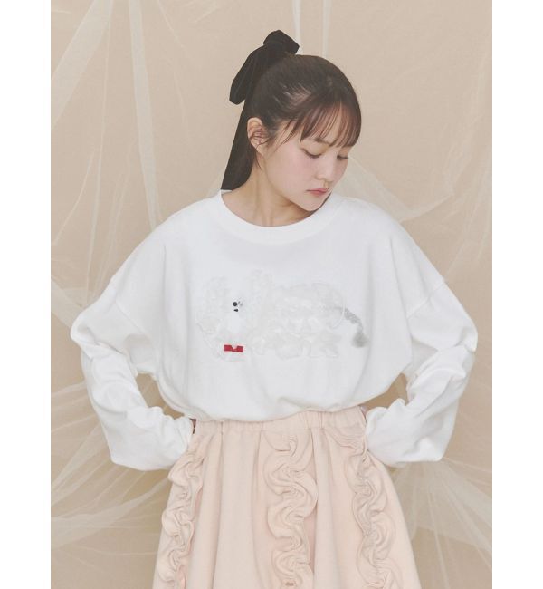 merry jenny「inu！？チュールロンTee」|Tシャツ・カットソー|