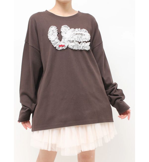merry jenny「inu！？チュールロンTee」|Tシャツ・カットソー|