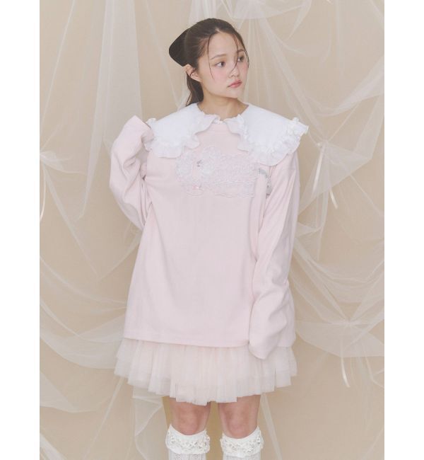 merry jenny「inu！？チュールロンTee」|Tシャツ・カットソー|