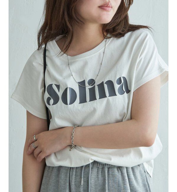 VENCE share style「フレンチロゴＴシャツ」|Tシャツ・カットソー|オフホワイト