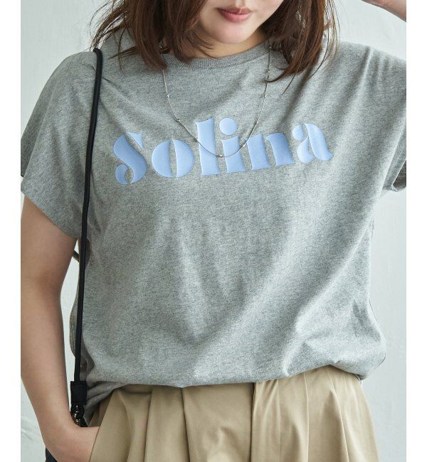 VENCE share style「フレンチロゴＴシャツ」|Tシャツ・カットソー|