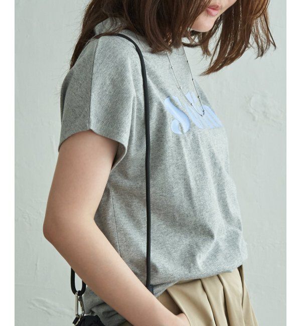 VENCE share style「フレンチロゴＴシャツ」|Tシャツ・カットソー|