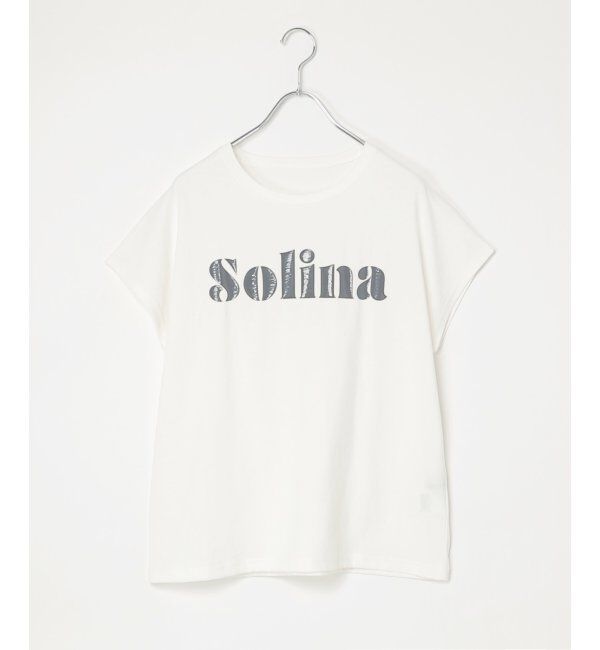 VENCE share style「フレンチロゴＴシャツ」|Tシャツ・カットソー|