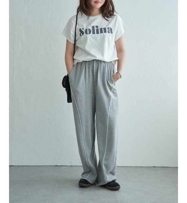 VENCE share style「フレンチロゴＴシャツ」|Tシャツ・カットソー|