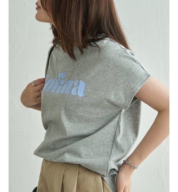 VENCE share style「フレンチロゴＴシャツ」|Tシャツ・カットソー|