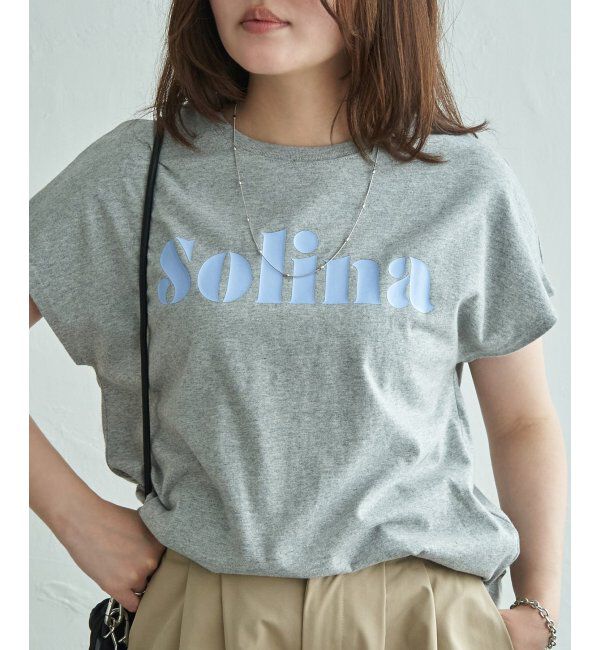 VENCE share style「フレンチロゴＴシャツ」|Tシャツ・カットソー|