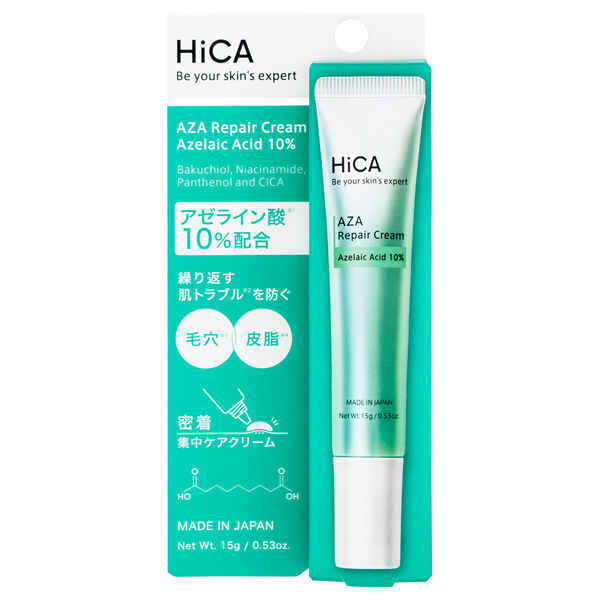  「HiCA AZAリペアクリーム アゼライン酸10% (15g)」|美容液・オイル・クリーム|
