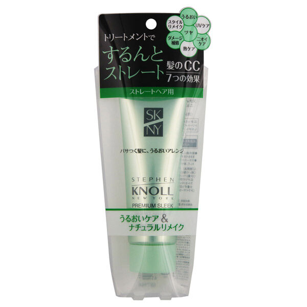  「スティーブンノル プレミアムスリーク ニュアンスアレンジ トリートメント(ストレートヘア用)80g」|洗い流さないトリートメント|