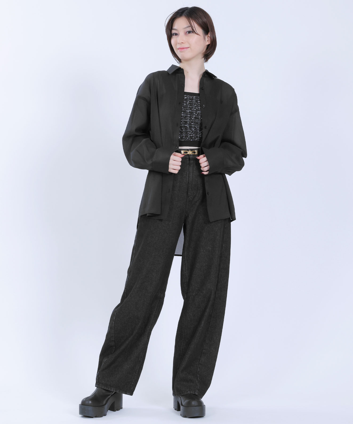 MARY QUANT「フックデイジーバックル ベルト」|ベルト|
