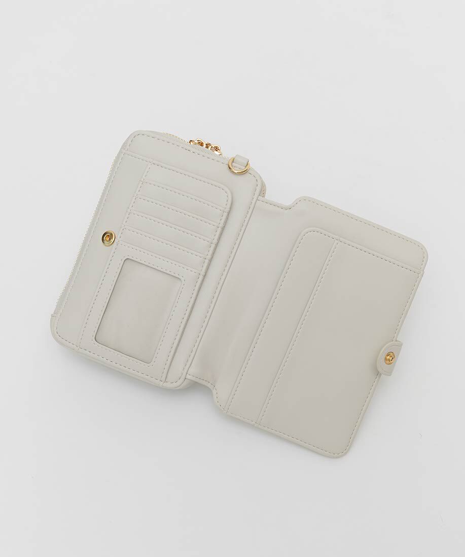  「ミニポーチ付きフラップマルチショルダーバッグ」|モバイルケース|