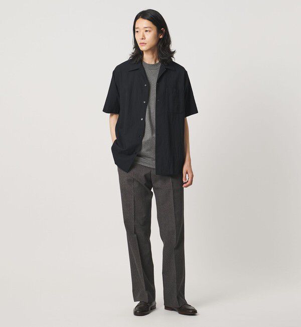 UNITED ARROWS「SARROWS/サローズ オーガニックコットン モックネック Tシャツ」|Tシャツ・カットソー|