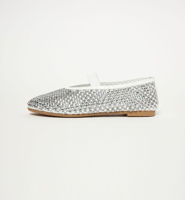 UNITED ARROWS「メッシュ ビジュー フラットシューズ」|その他|