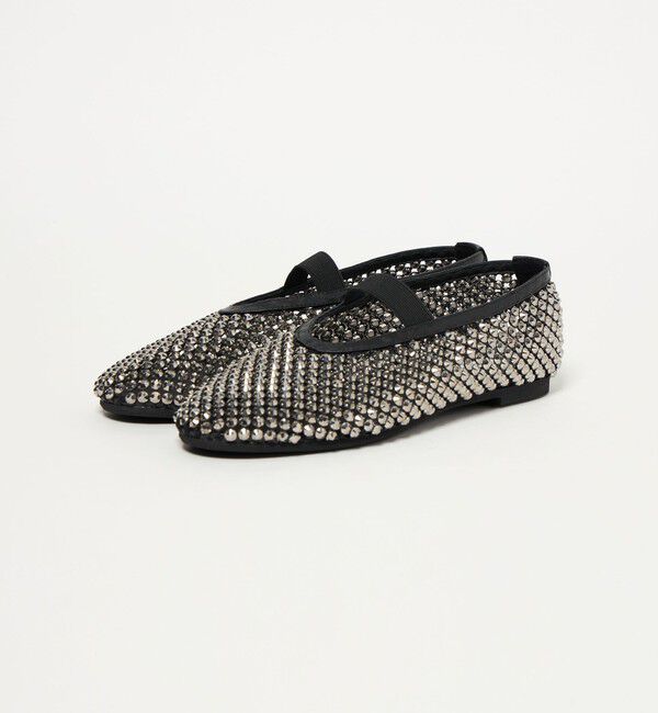 UNITED ARROWS「メッシュ ビジュー フラットシューズ」|その他|