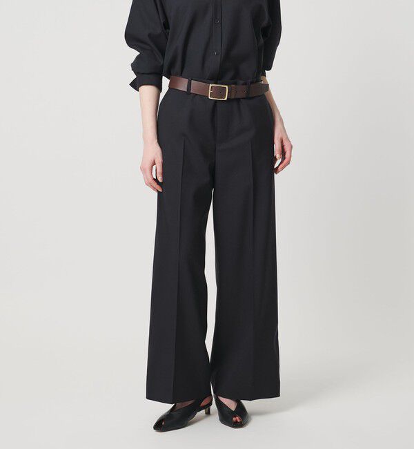 UNITED ARROWS「ノータック ストレート ワイドパンツ」|その他|