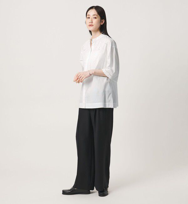 UNITED ARROWS「カットワーク シャツ ブラウス」|シャツ・ブラウス|