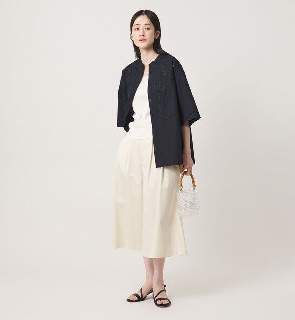 UNITED ARROWS「カットワーク シャツ ブラウス」|シャツ・ブラウス|