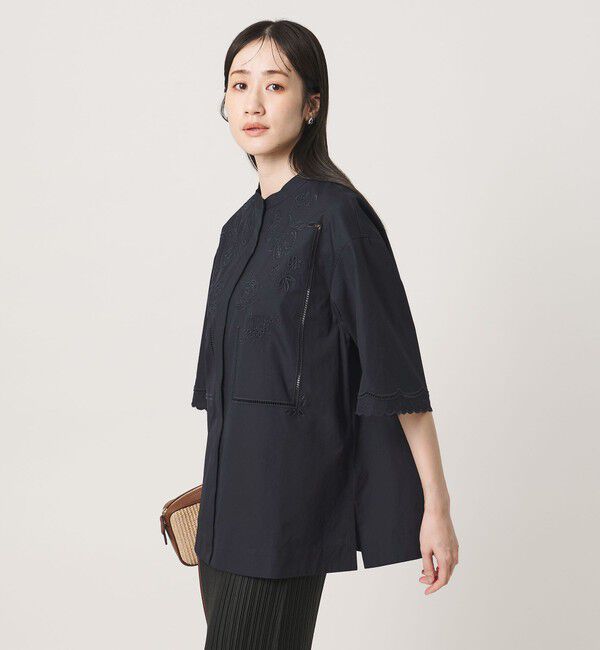 UNITED ARROWS「カットワーク シャツ ブラウス」|シャツ・ブラウス|