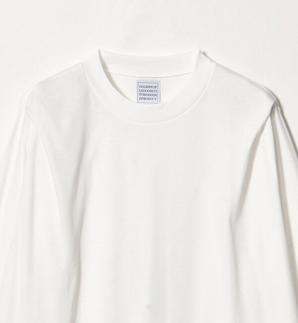 UNITED ARROWS「＜GOOD PEOPLE GOOD STITCHING GOOD PRODUCT＞タック ショルダー ロングスリーブ Tシャツ」|Tシャツ・カットソー|
