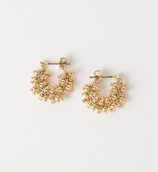 UNITED ARROWS green label relaxing「ツブツブ MIX スゥイング ピアス」|ピアス|GOLD