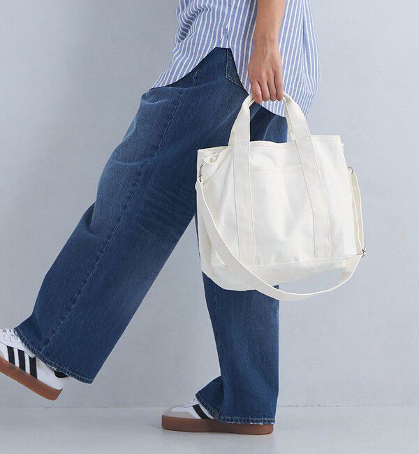UNITED ARROWS green label relaxing「【WEB限定】2WAY キャンバス トートバッグ / ユニセックス」|トートバッグ|