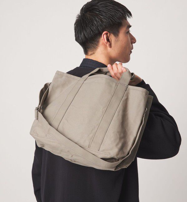 UNITED ARROWS green label relaxing「【WEB限定】2WAY キャンバス トートバッグ / ユニセックス」|トートバッグ|