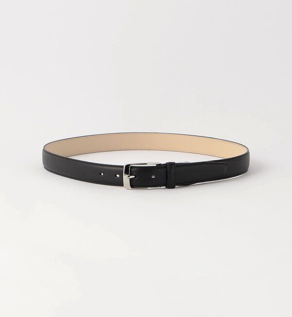 UNITED ARROWS green label relaxing「アジャスト V2 30mm ドレスベルト」|ベルト|BLACK