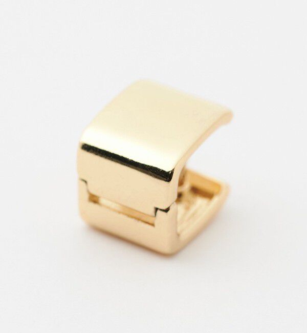 UNITED ARROWS green label relaxing「【WEB限定】スクエアクリップ フープピアス」|ピアス|