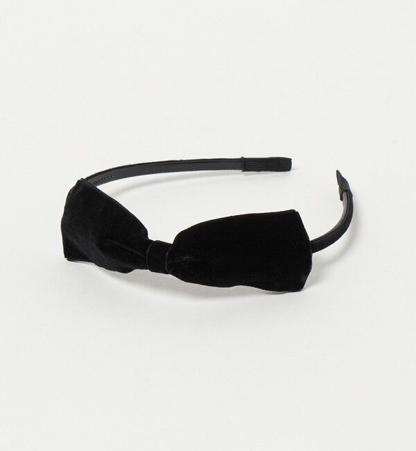 UNITED ARROWS green label relaxing「リボンカチューシャ / キッズ  OC GLR RBN ｶﾁｭｰｼｬ」|カチューシャ|BLACK