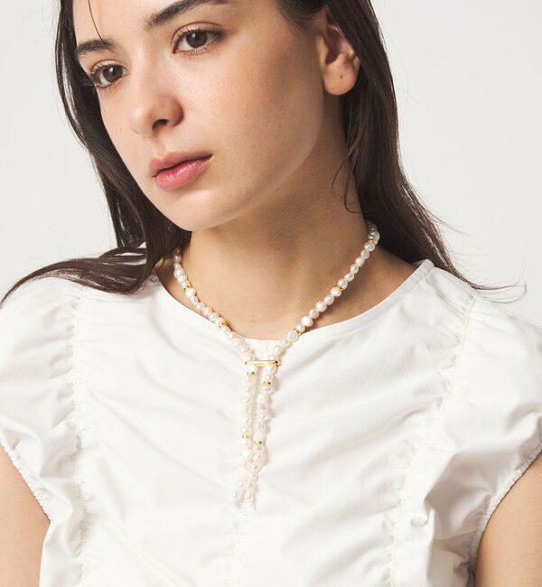 UNITED ARROWS green label relaxing「＜EO＞淡水パール ネックレス（55cm）」|ネックレス|