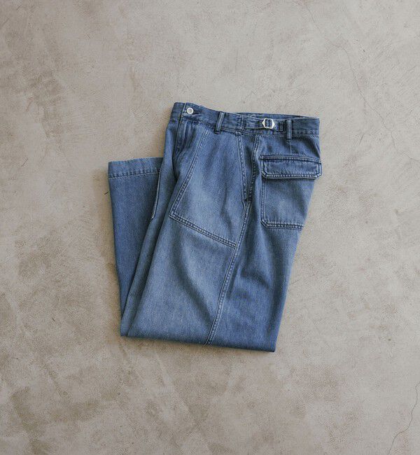 UNITED ARROWS green label relaxing「＜スタイリスト兵藤千尋さんコラボ＞ベイカー ライト デニム 接触冷感」|デニム|