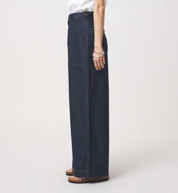 UNITED ARROWS green label relaxing「＜スタイリスト兵藤千尋さんコラボ＞ベイカー ライト デニム 接触冷感」|デニム|