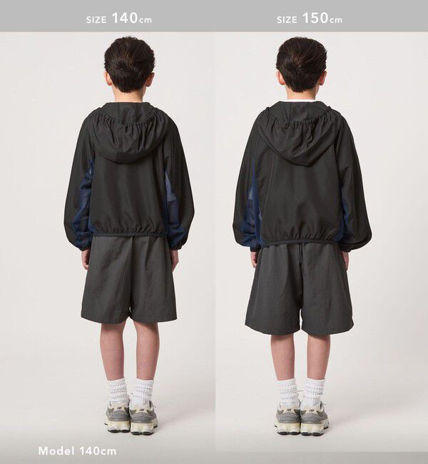 UNITED ARROWS green label relaxing「フード ジップ ブルゾン / キッズ  100cm-160cm 遮熱」|ブルゾン・スタジャン|