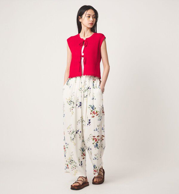 EMMEL REFINES「＜EMMEL REFINES＞EM HW スカシアミ 2WAY ニットベスト」|ニット・セーター|