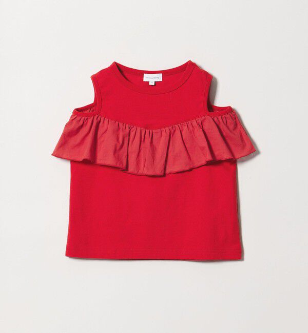 UNITED ARROWS green label relaxing「【スタメンシリーズ】ショルダー ホール Tシャツ / キッズ 100cm-160cm」|Tシャツ・カットソー|