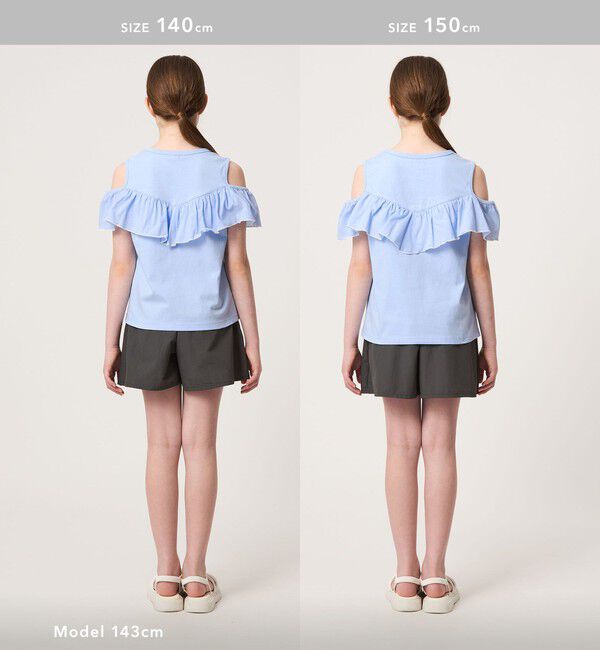 UNITED ARROWS green label relaxing「【スタメンシリーズ】ショルダー ホール Tシャツ / キッズ 100cm-160cm」|Tシャツ・カットソー|