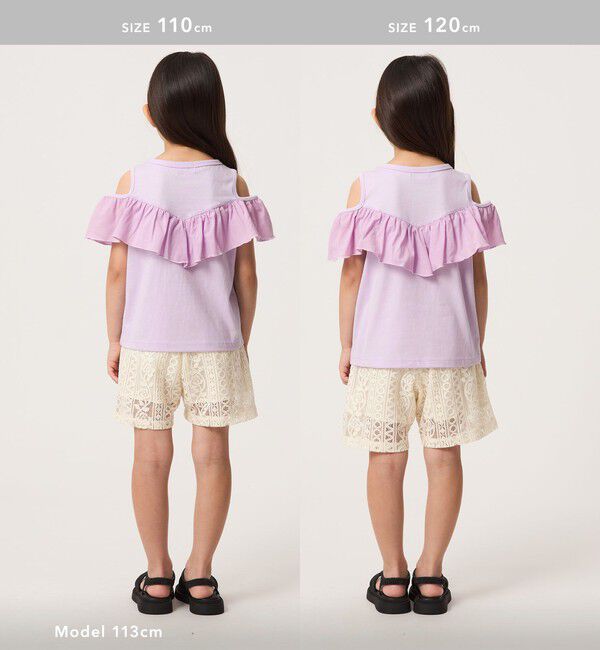 UNITED ARROWS green label relaxing「【スタメンシリーズ】ショルダー ホール Tシャツ / キッズ 100cm-160cm」|Tシャツ・カットソー|
