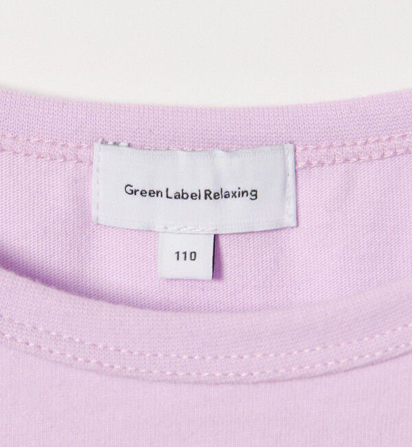 UNITED ARROWS green label relaxing「【スタメンシリーズ】ショルダー ホール Tシャツ / キッズ 100cm-160cm」|Tシャツ・カットソー|