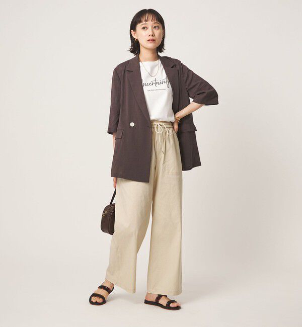 UNITED ARROWS green label relaxing「［size SHORT/TALLあり］オルマイ LI/MIX ベイカー パンツ 2」|その他|