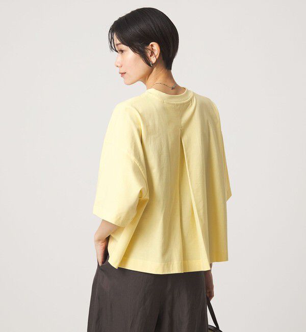 UNITED ARROWS green label relaxing「バック タック ロゴ Tシャツ」|Tシャツ・カットソー|